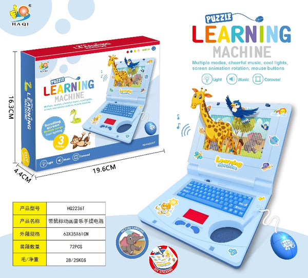 Mini computador educativo infantil